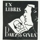 Ex-libris (bookplate) - Gyula Bartos