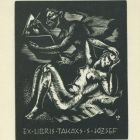 Ex-libris (bookplate) - József S Takács