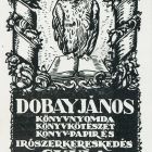 Reklám - Dobay János book printing, Gyula