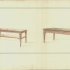 Furniture design - two tables