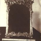 Photograph - Mirror frame with leafy branches, flowers