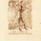 Ex-libris (bookplate) - Georgii Révész