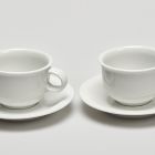 Coffee cup and saucer (part of a set) - Multifunctional tableware set (prototype)