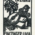 Ex-libris (bookplate) - Livia Einczinger