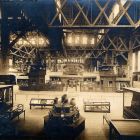 Exhibition photograph - the hall of industrial exhibitions, with the hungarian section, St. Louis Universal Exposition 1904