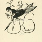 Ex-libris (bookplate) - I. Kun