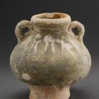 Small vase - With two handles, embossed decoration on the shoulders and feet (from the cargo of the Royal Nanhai shipwreck)