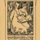 Ex-libris (bookplate) - Rezső Fényes