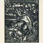 Ex-libris (bookplate) - Magdalenae Szabó dr-is