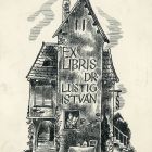 Ex-libris (bookplate) - Dr. István Lustig