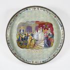 Grand ornamental dish - With the scene from Hungarian history 'vitam et sanguinem'