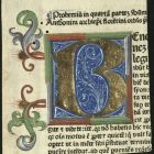 Incunable fragment