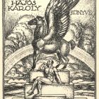 Ex-libris (bookplate) - The book of dr. Károly Hajós