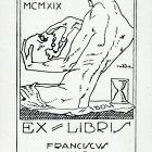 Ex-libris (bookplate) - Franciscus Pap