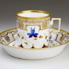 Cup and saucer - With classicising decoration