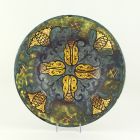Wall platter - With floral decoration