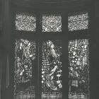 Photograph - A glass window in the banqueting hall of the Palace of Culture in Marosvásárhely (Târgu Mureş, Romania)