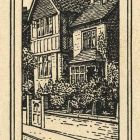 Ex-libris (bookplate) - Edward Morton