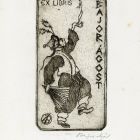 Ex-libris (bookplate) - Ágost Bajor