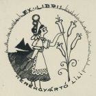 Ex-libris (bookplate) - Lili Kerékgyártó