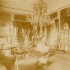 Interior photograph - salon in the Palace of Aladár Andrássy (Andrássy str.59)