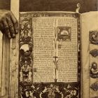 Photograph - missal from the treasury of the Cathedral Zagreb at the Exhibition of Applied Arts 1876