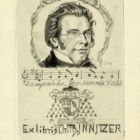 Ex-libris (bookplate) - dr. Th. Innitzer