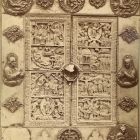 Photograph - ivory diptych from the treasury of the cathedral in Zagreb, at the Exhibition of Applied Arts 1876