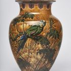 Vase - with a parrot