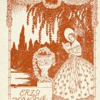 Ex-libris (bookplate) - Book of Erzsi