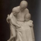 Photograph - Mother with children, porcelain