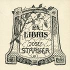 Ex-libris (bookplate) - Josef Strasser