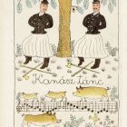 Kisgrafika - Dance of swineherds (Hungarian folk dance)
