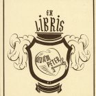 Ex-libris (bookplate) - Péter Ádám