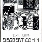 Ex-libris (bookplate) - Siegbert Cohn
