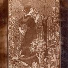 Photograph - "Woman in red dress" tapestry