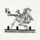 Ex-libris (bookplate) - Stephani Horváth iun.