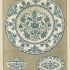 Design sheet - design for porcelain tableware