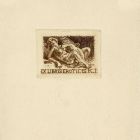 Ex-libris (bookplate) - Eroticis K. I.