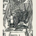 Ex-libris (bookplate) - Dr. J. Madzsar