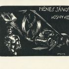 Ex-libris (bookplate) - The book of János Ménes