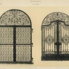 Design sheet - wrought iron gates