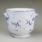 Ice pail - decorated with cornflowers