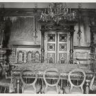 Interior photograph - dining-hall in the Bánffy Palace of Válaszút