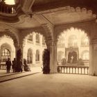 Interior photograph - vestibul on the day of the inauguration ceremony, Museum of Applied Arts