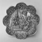 Photograph - bowl for holding jewels depicting Queen of Sheba and King of Solomon from the collection of Iván Csenkovics