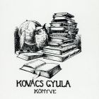 Ex-libris (bookplate) - The book of Gyula Kovács