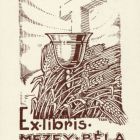 Ex-libris (bookplate) - Béla Mezey