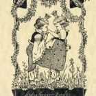 Ex-libris (bookplate) - Book of Irene Zsófia Kéky