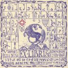 Ex-libris (bookplate) - This booksign belongs to Dezső Verpeléti Kiss